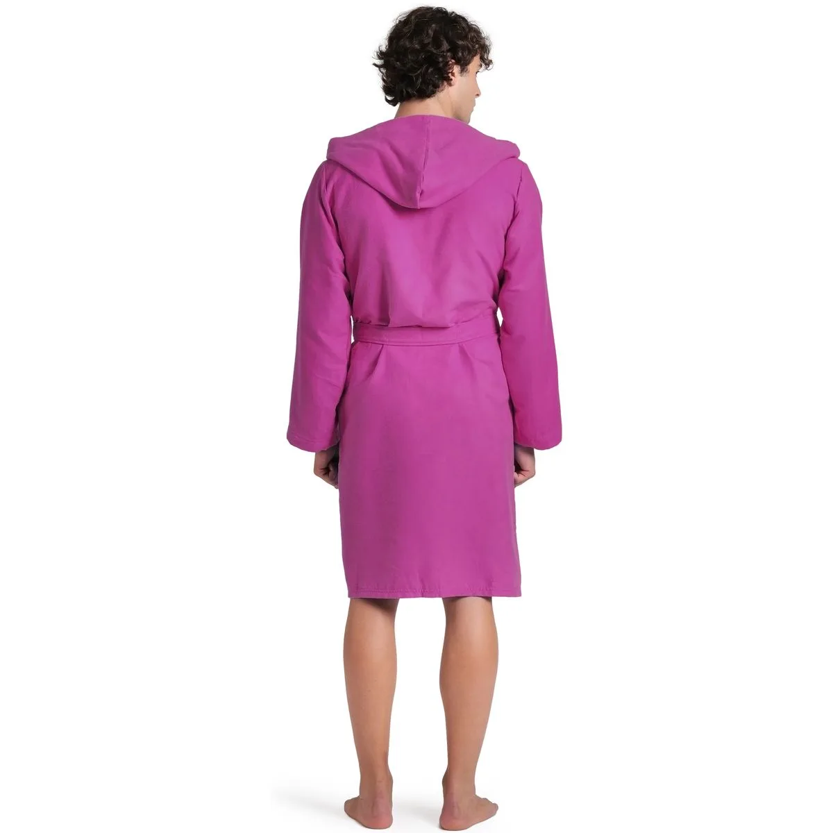 Compact Microfiber Robe Mantel, pink L