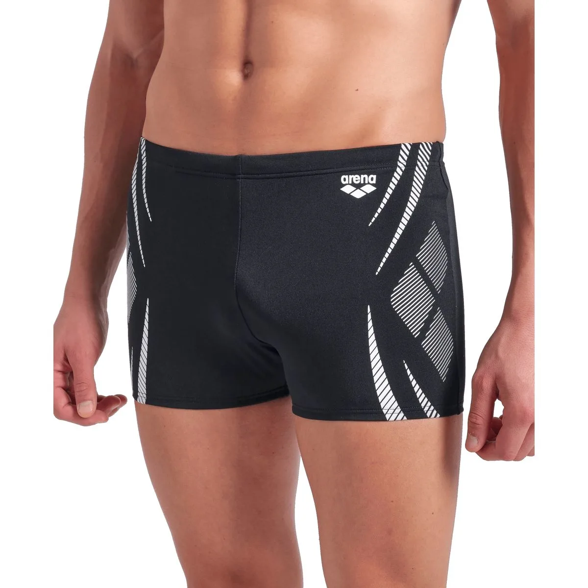 Poseidonia Swim Herren Badehose, schwarz 9