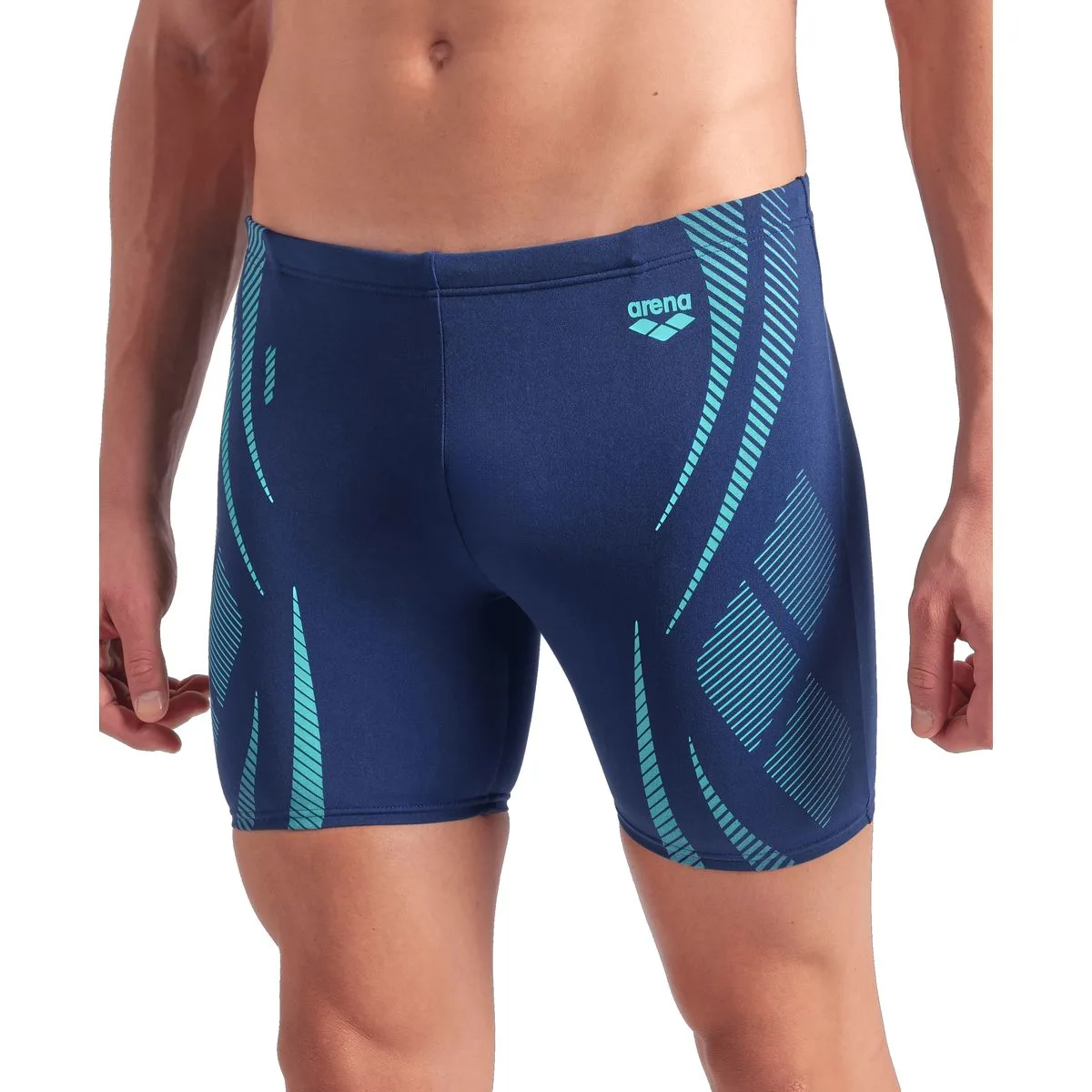 Poseidonia Swim Mid Jammer Herren Tights, blau 10