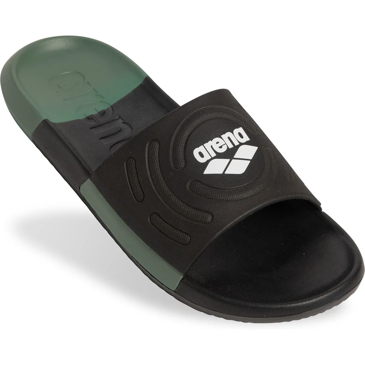 Urban Active Badepantolette, schwarz, Größe 48 48