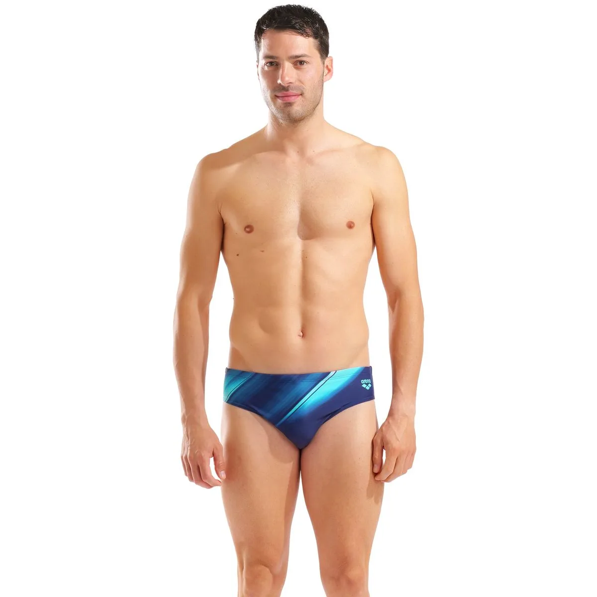 Light Swim Briefs Herren Badehose, blau 8