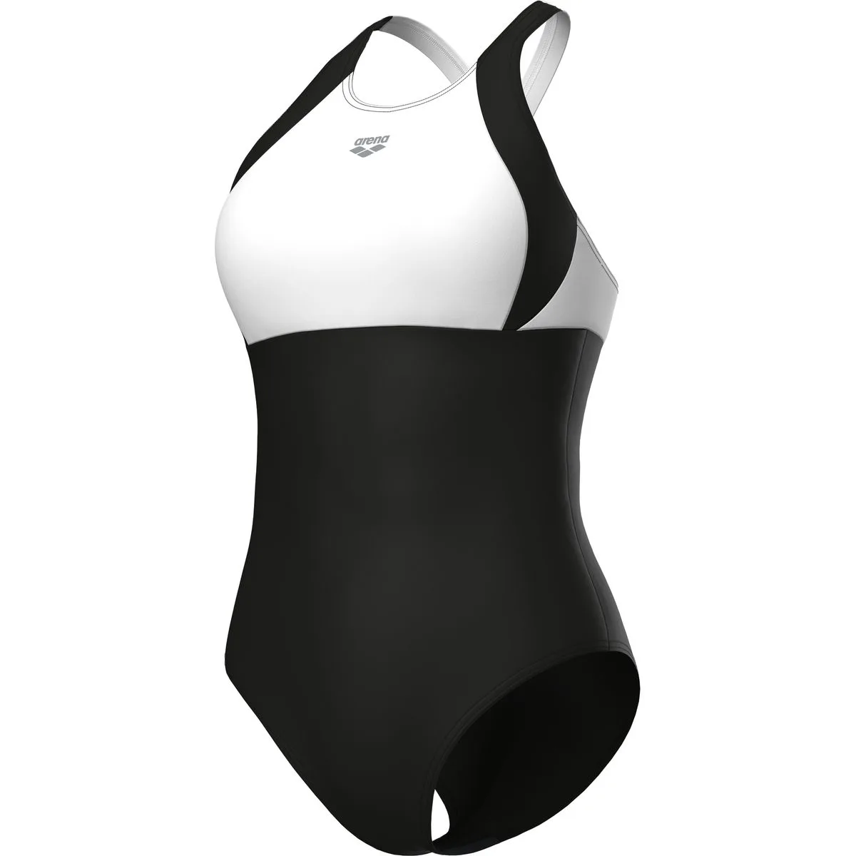 Linda Cross Back Damen Badeanzug, multicolor 42