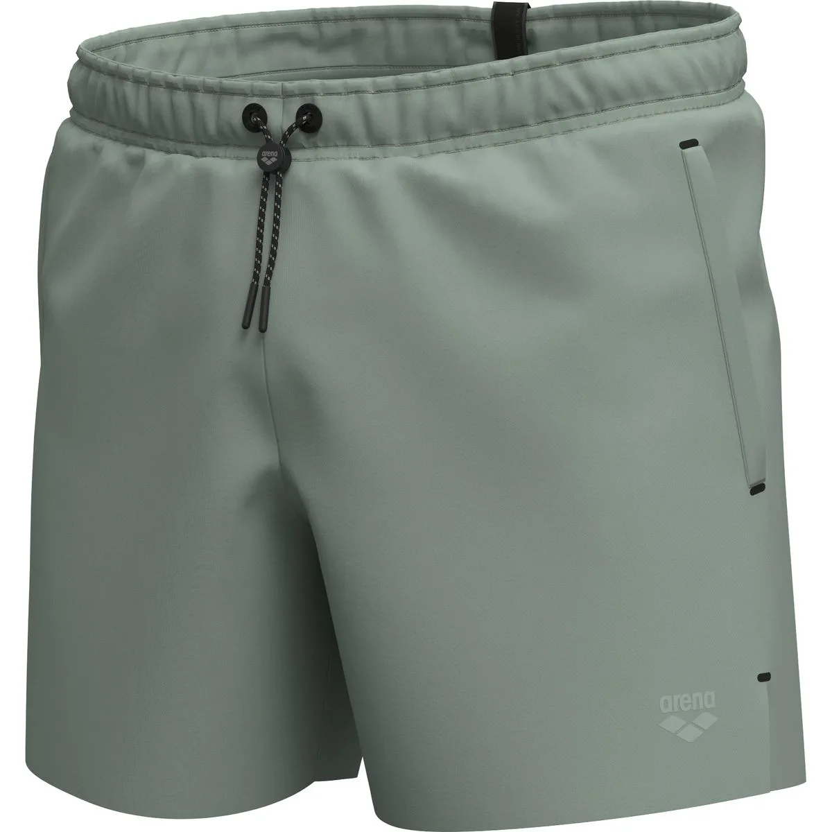 Evo Beach Solid Herren Badehose, grün M