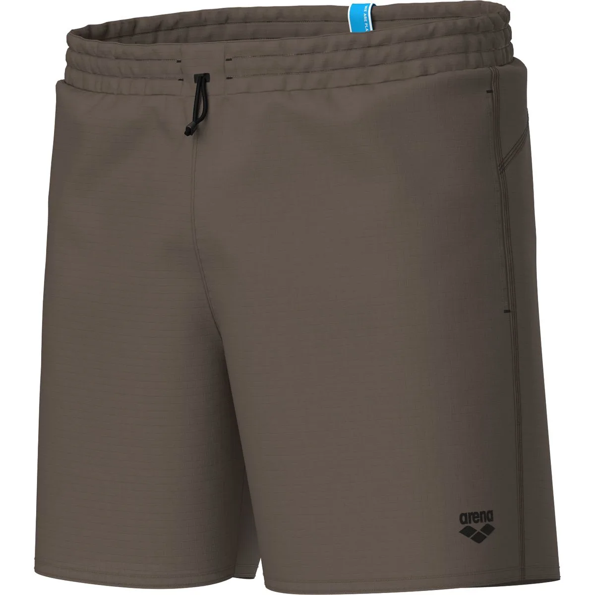 Adjustable Waist Beach Herren Badehose, braun XL