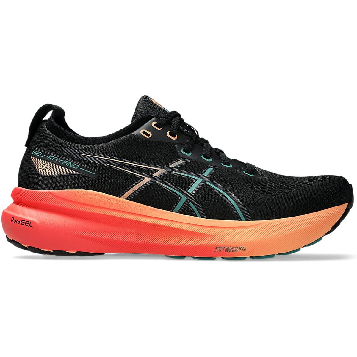 Gel-Kayano 31 Herren Laufschuhe, schwarz, Größe 44 ½ 44 ½