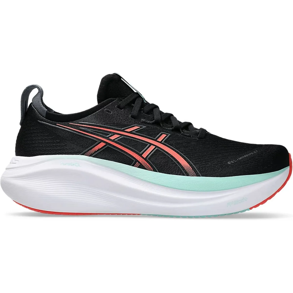 Gel-Nimbus™ 27 Herren Laufschuhe, schwarz, Größe 46 ½ 46 ½