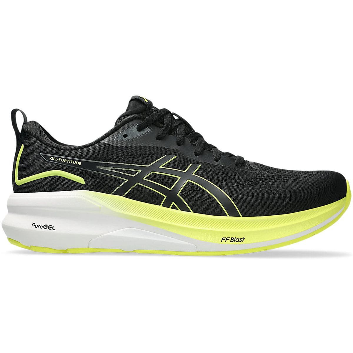 Gel-Fortitude Herren Laufschuhe, schwarz, Größe 47 47