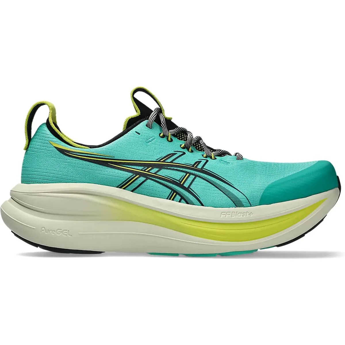 Gel-Nimbus 28 TR Herren Laufschuhe, grün, Größe 42 ½ 42 ½