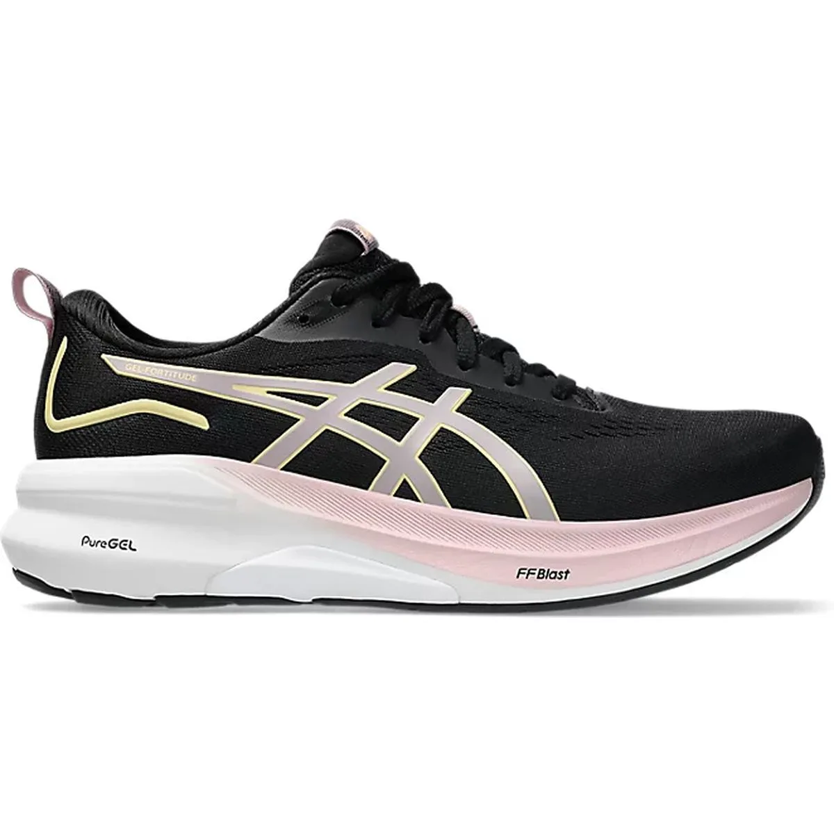 Gel-Fortitude Damen Laufschuhe, schwarz, Größe 40 ½ 40 ½