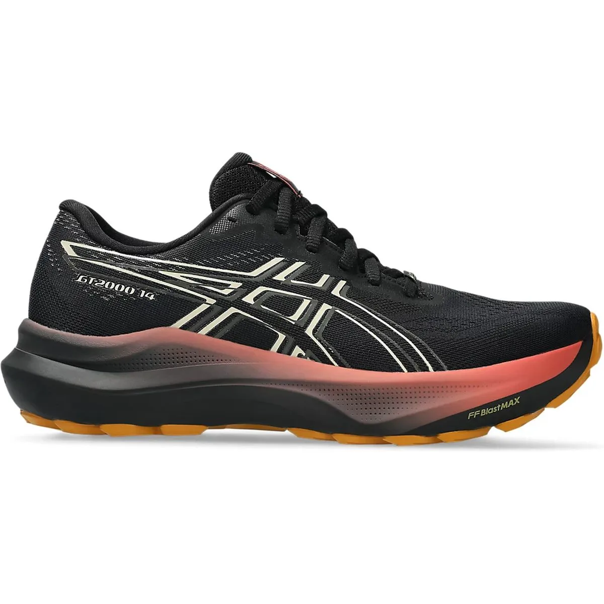 GT-2000 14 GTX Damen Laufschuhe, schwarz, Größe 39 ½ 39 ½