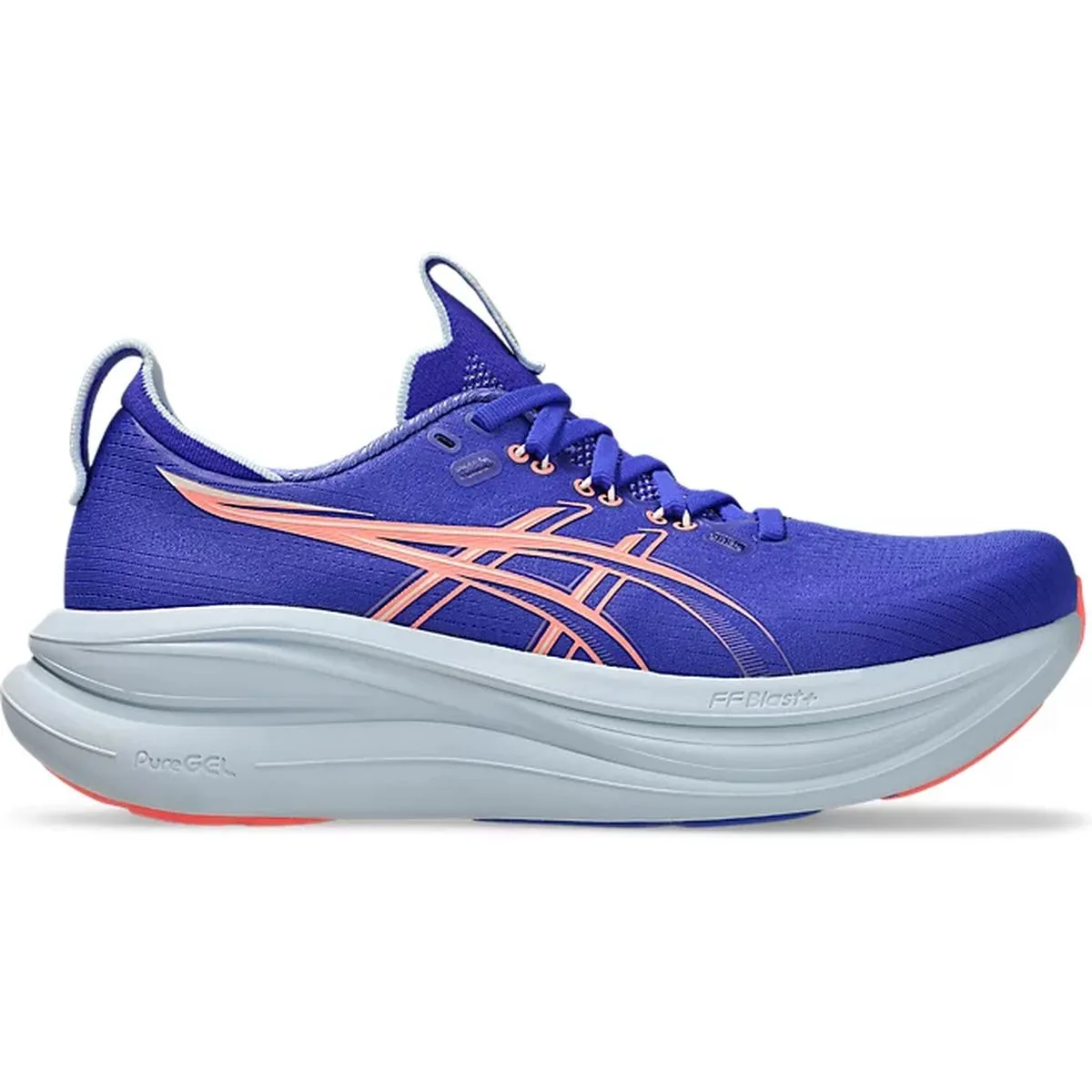 Gel-Nimbus 28 Damen Laufschuhe, blau, Größe 40 40