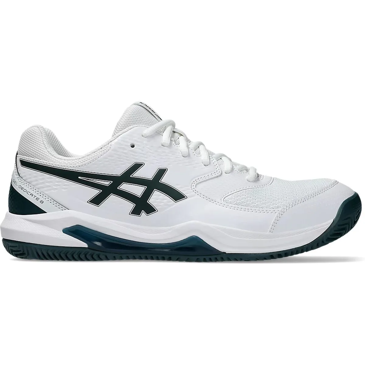 Gel-Dedicate 8 Clay Herren Tennisschuhe, weiß, Größe 40 40