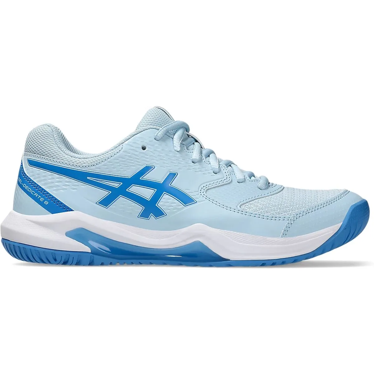 Gel-Dedicate 8 Damen Tennisschuhe, blau, Größe 39 ½ 39 ½