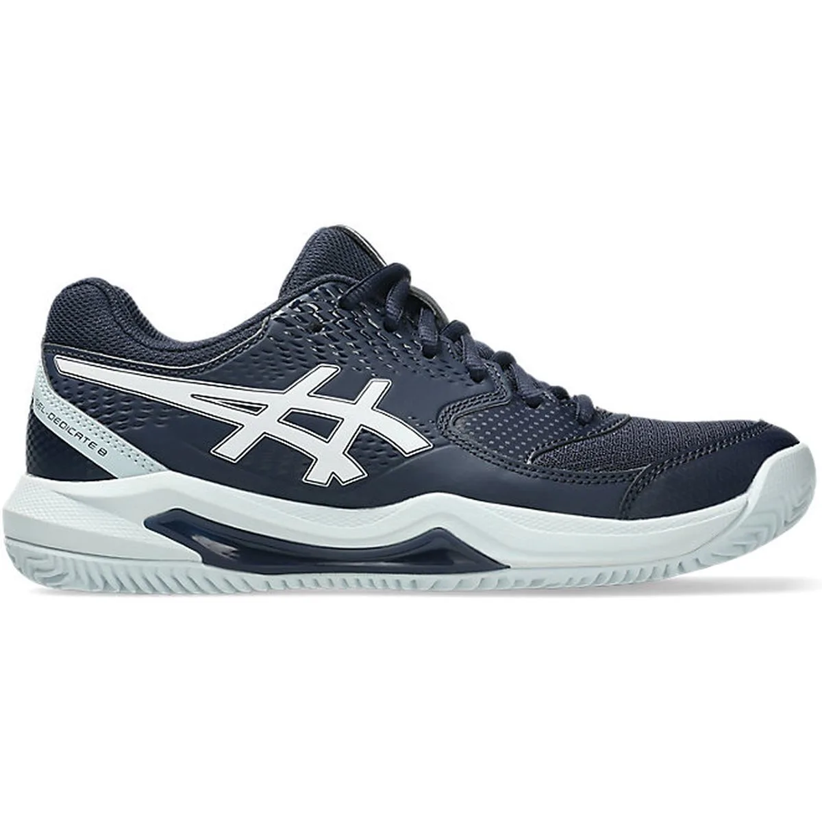 Gel-Dedicate 8 Clay Damen Tennisschuhe, blau, Größe 40 ½ 40 ½