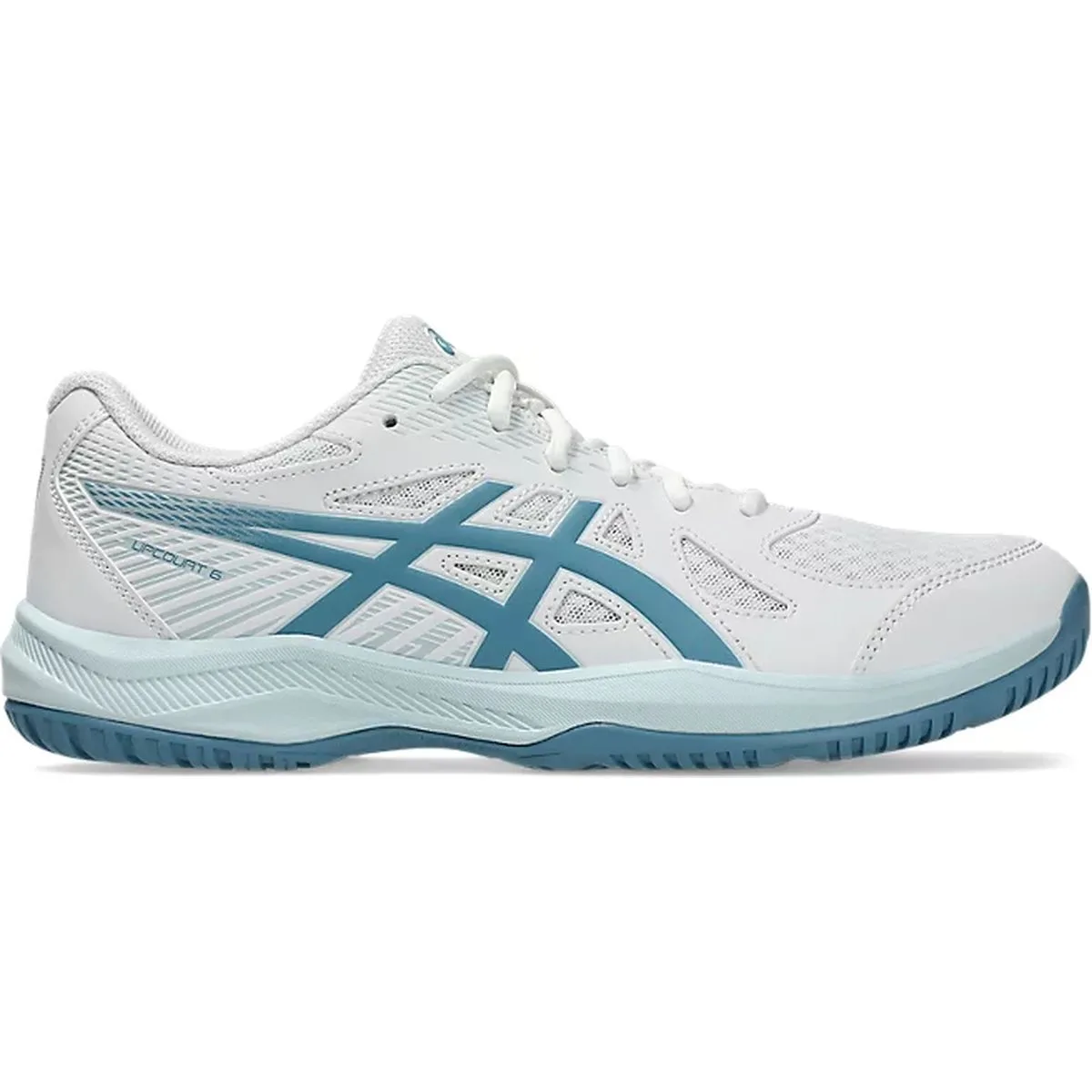 Upcourt 6 Herren Netballschuhe, weiß, Größe 42 ½ 42 ½