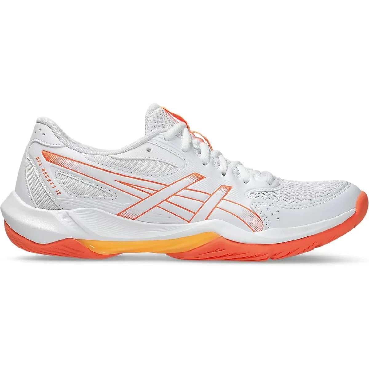 Gel-Rocket 12 Damen Handballschuhe, weiß, Größe 40 ½ 40 ½