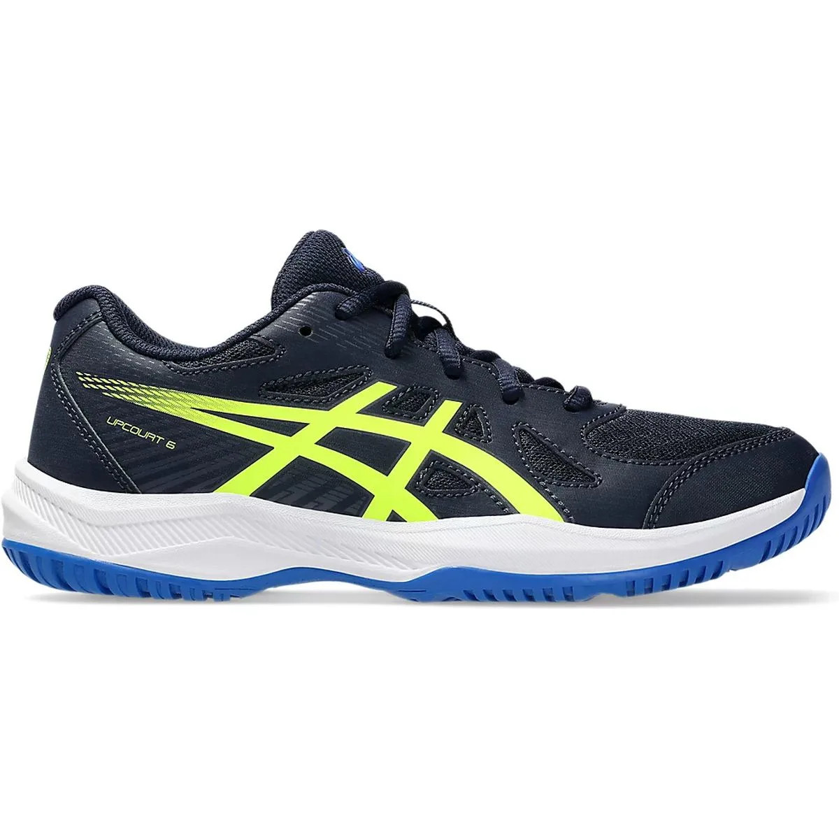 Upcourt 6 GS Kinder Netballschuhe, blau, Größe 35 ½ 35 ½