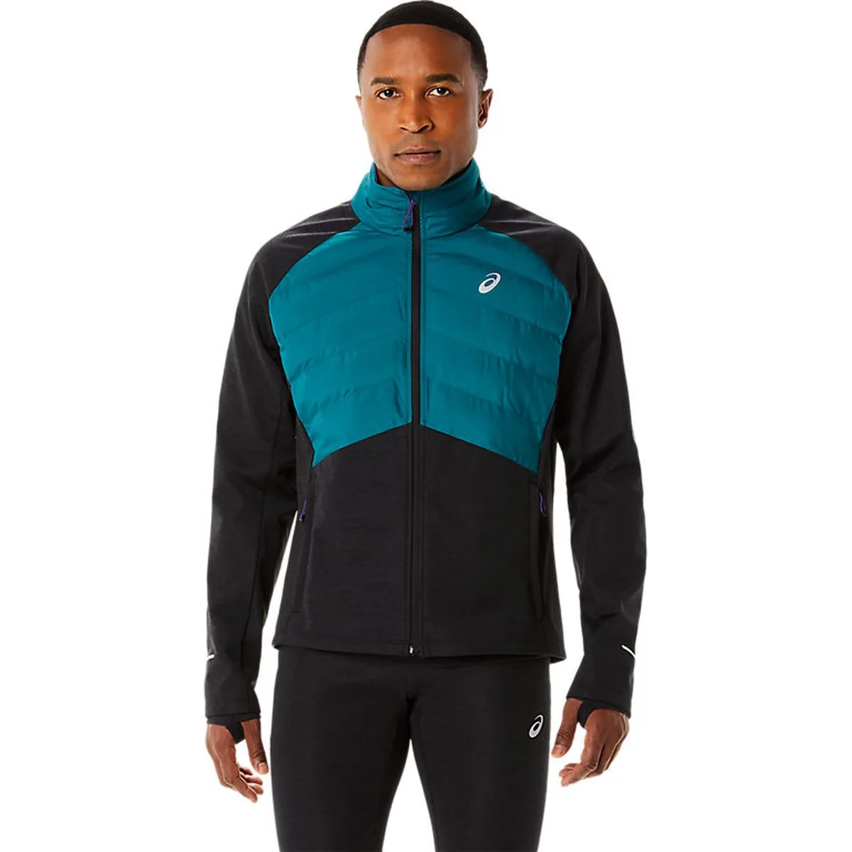 Winter Run Herren Jacke, grün S