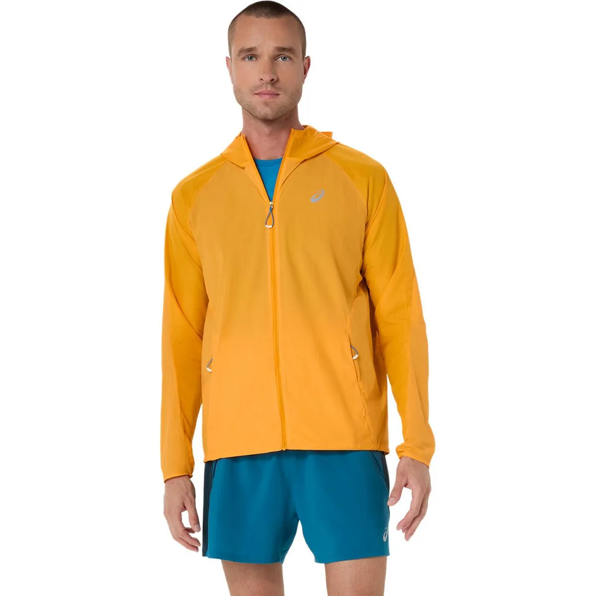 Road Packable Herren Jacke, orange XL