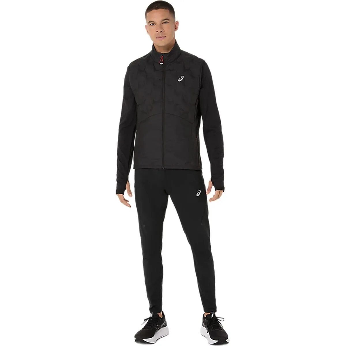Road Winter Gilet Herren Weste, schwarz M