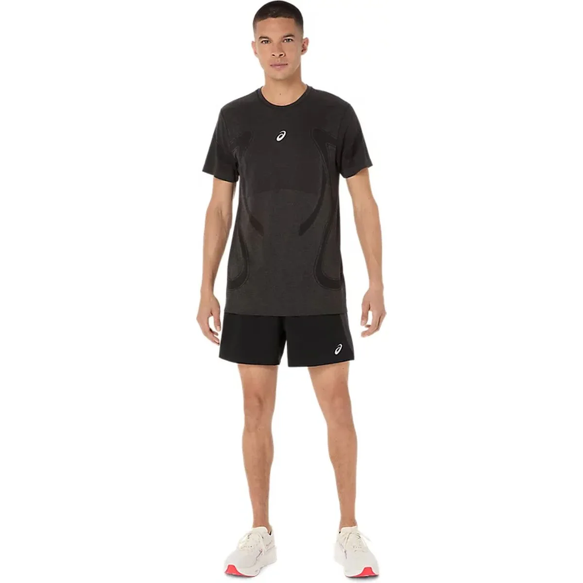 Road Seamless Herren T-Shirt, schwarz S
