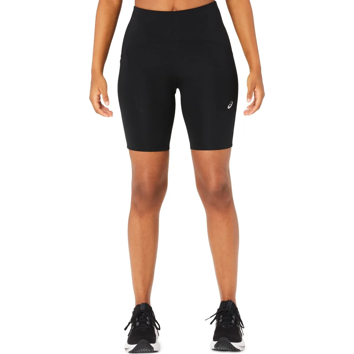 Road High Waist 8IN Sprinter Damen Shorts, schwarz M