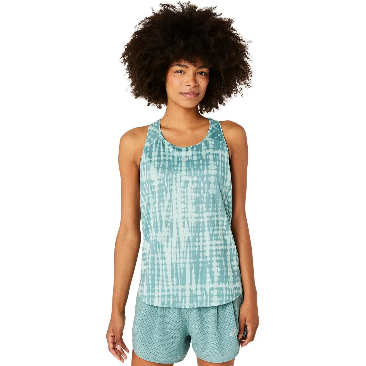 Road All Over Print Damen T-Shirt, blau M