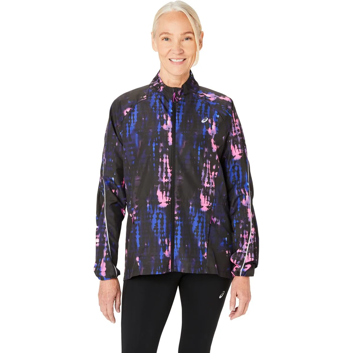 Road Lite-Show Packable Damen Jacke, schwarz M