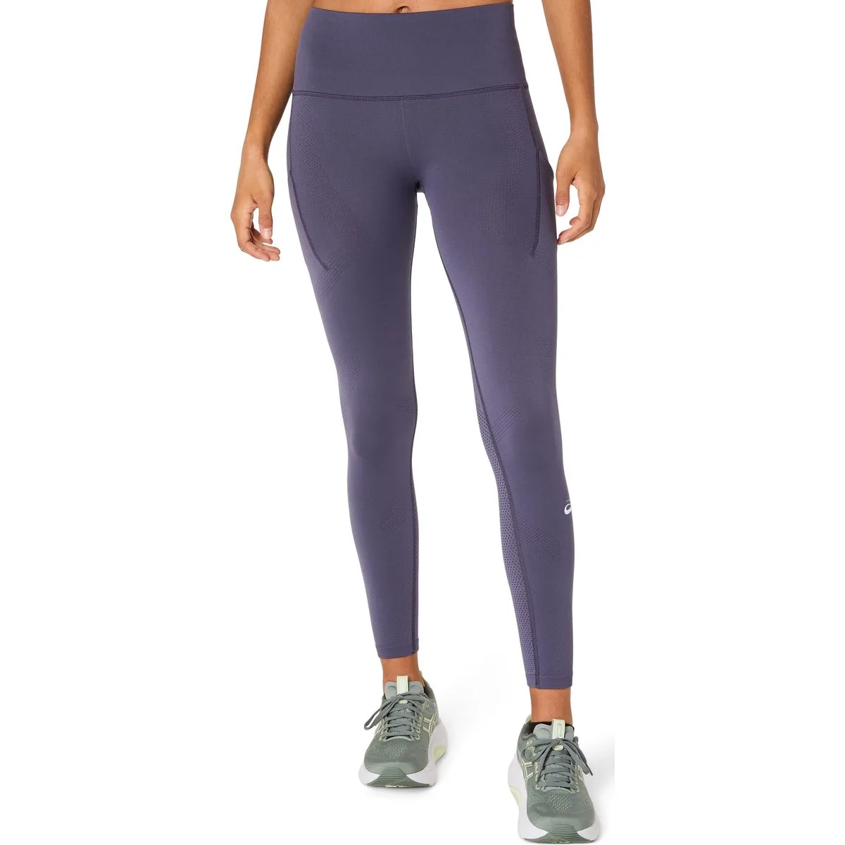 Road Seamless Damen Tights, lila L