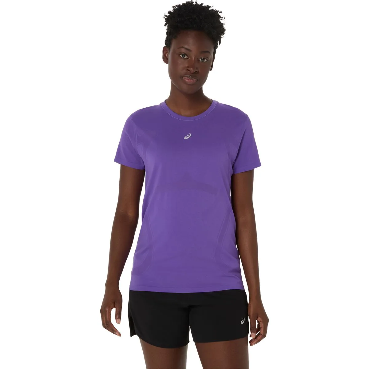 Road Seamless Damen T-Shirt, lila XS