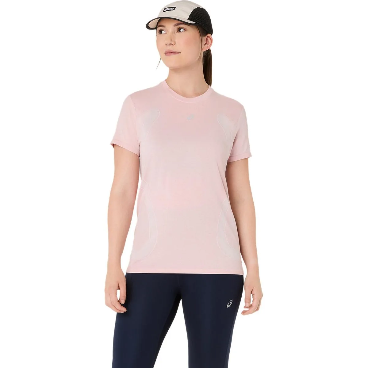 Road Seamless Damen T-Shirt, pink L