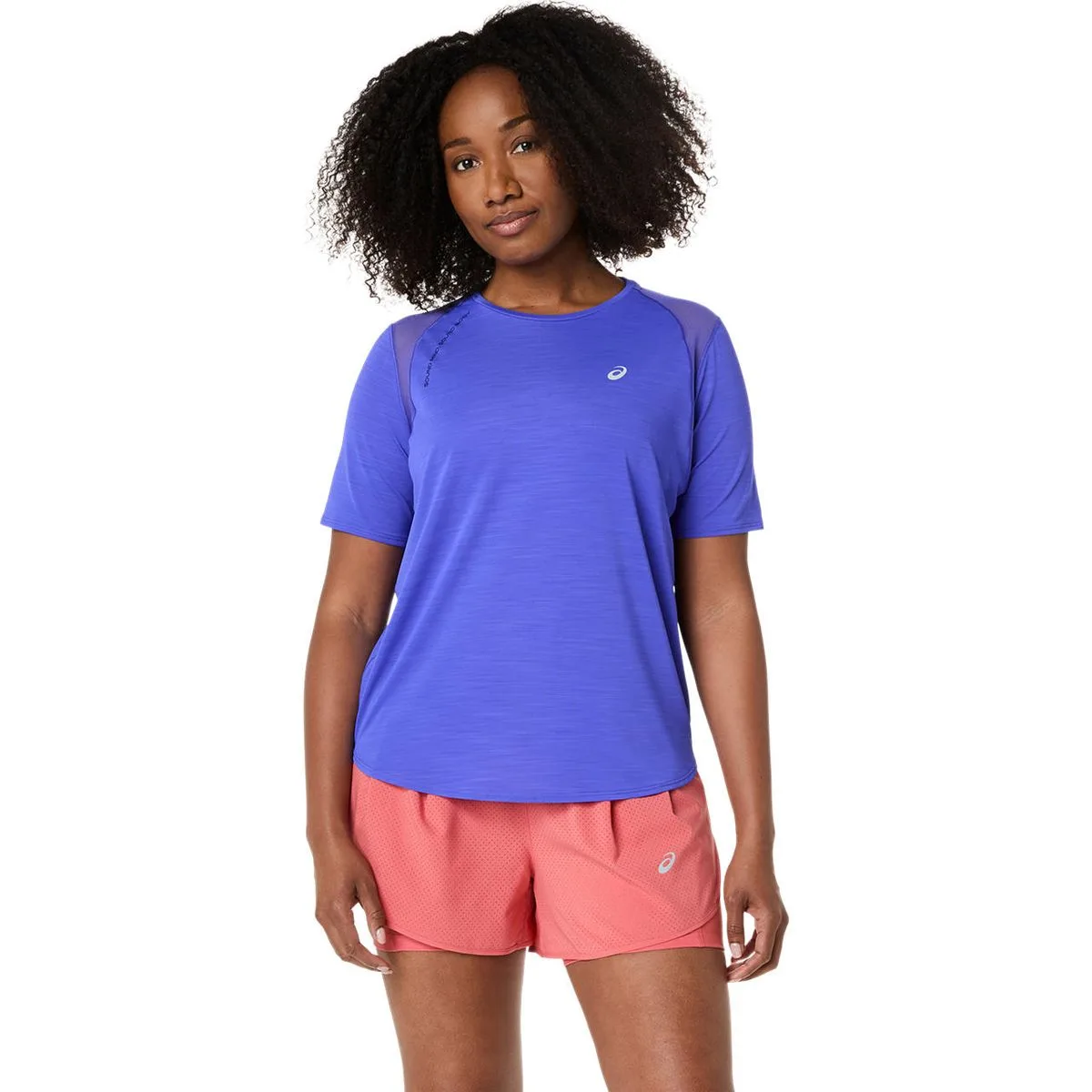 Asics Road Damen T-Shirt, blau XL