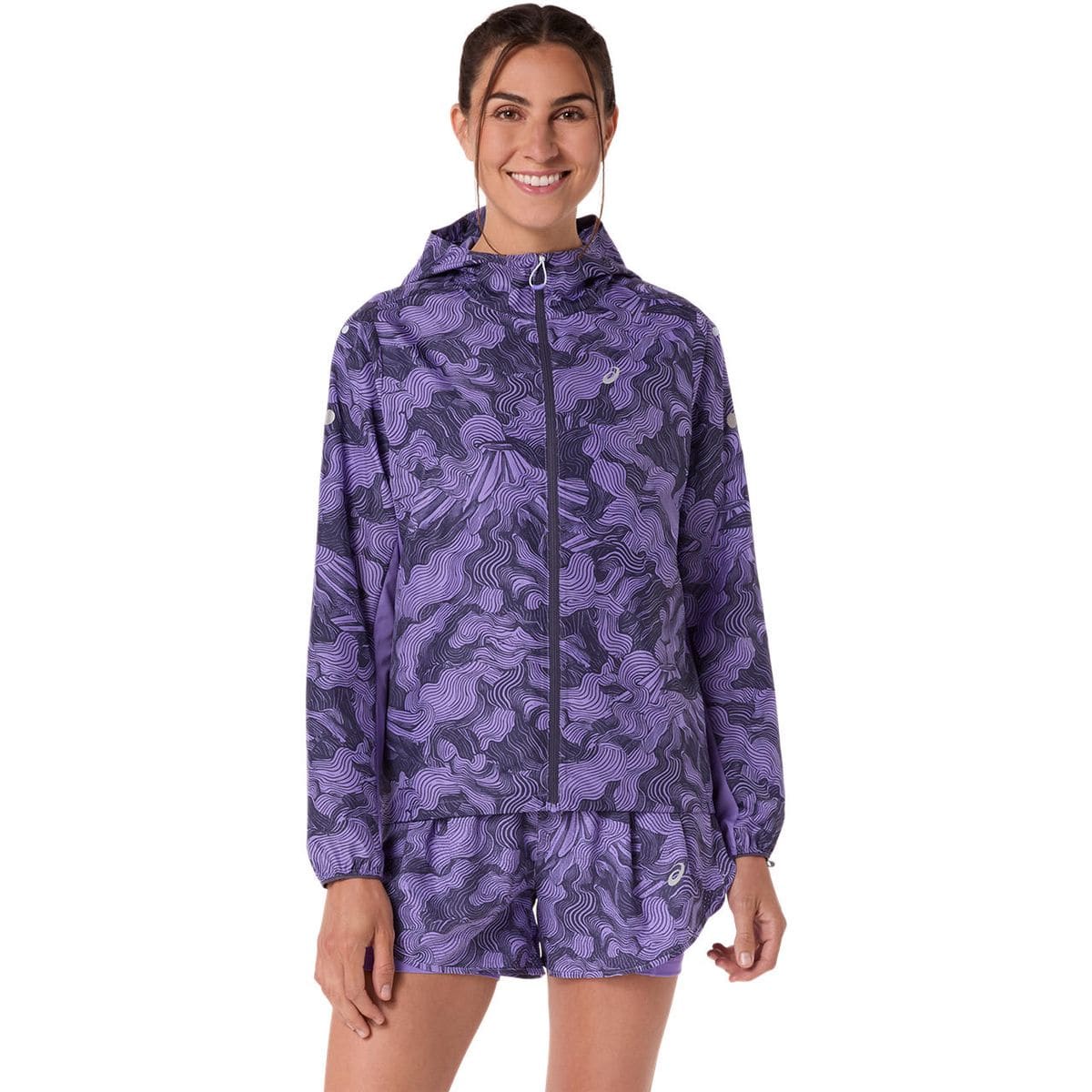Fujitrail Packable Damen Jacke, lila M