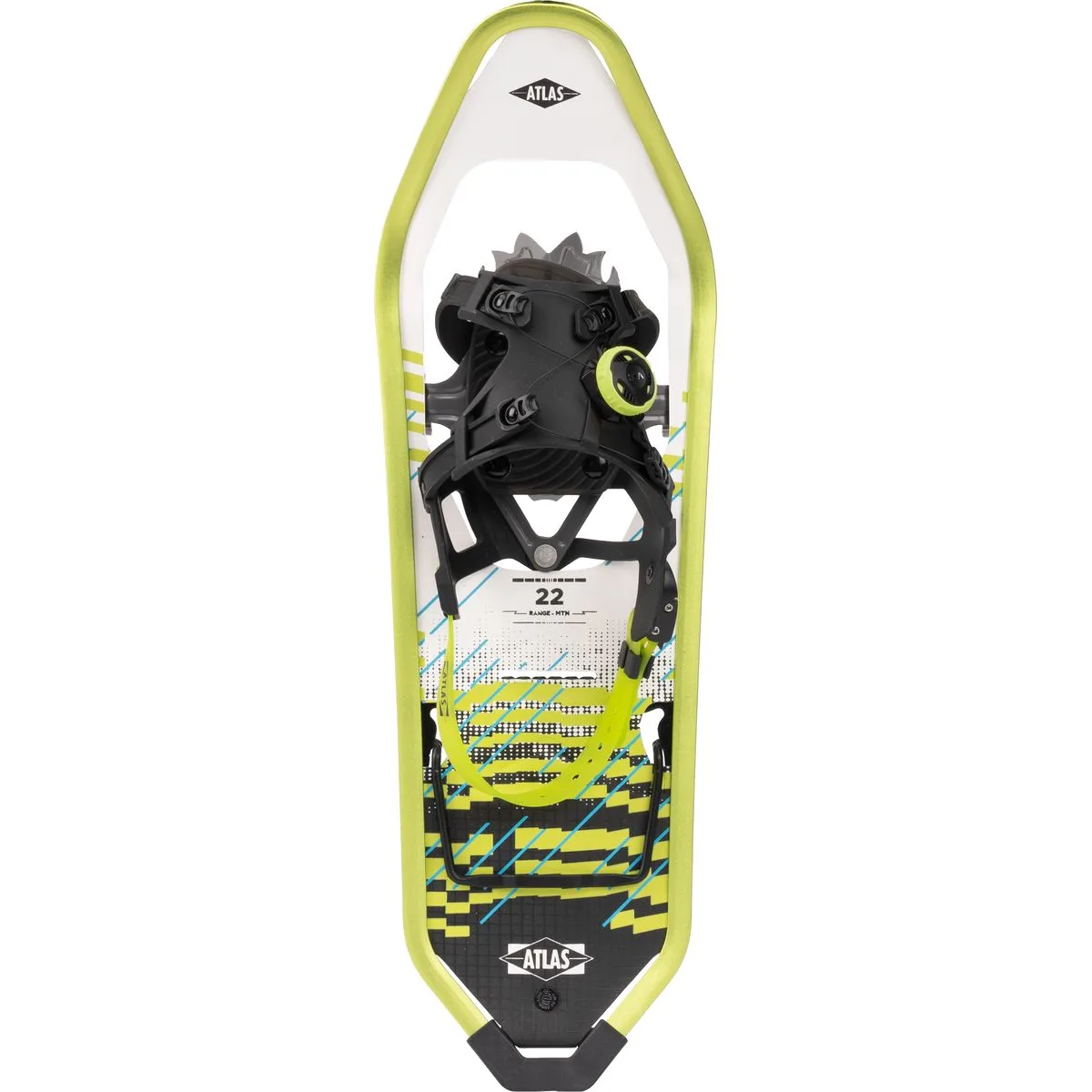 Range MTN 22w Schneeschuhe, grün 18 x 56 cm