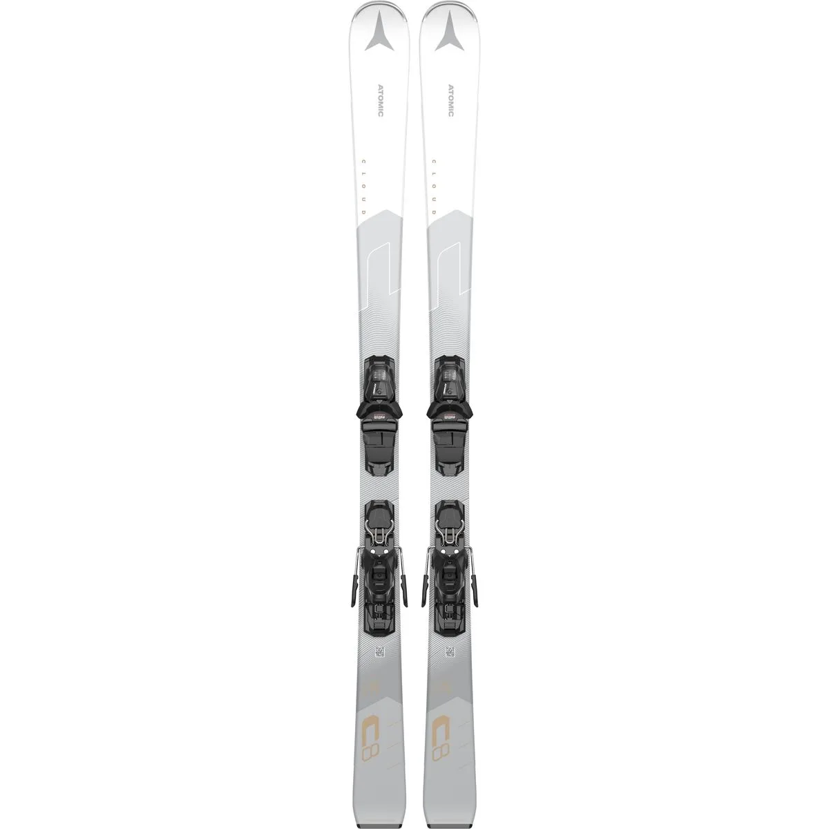 Atomic Cloud C8 +10 GW Damen Piste Ski, weiß 887445439134