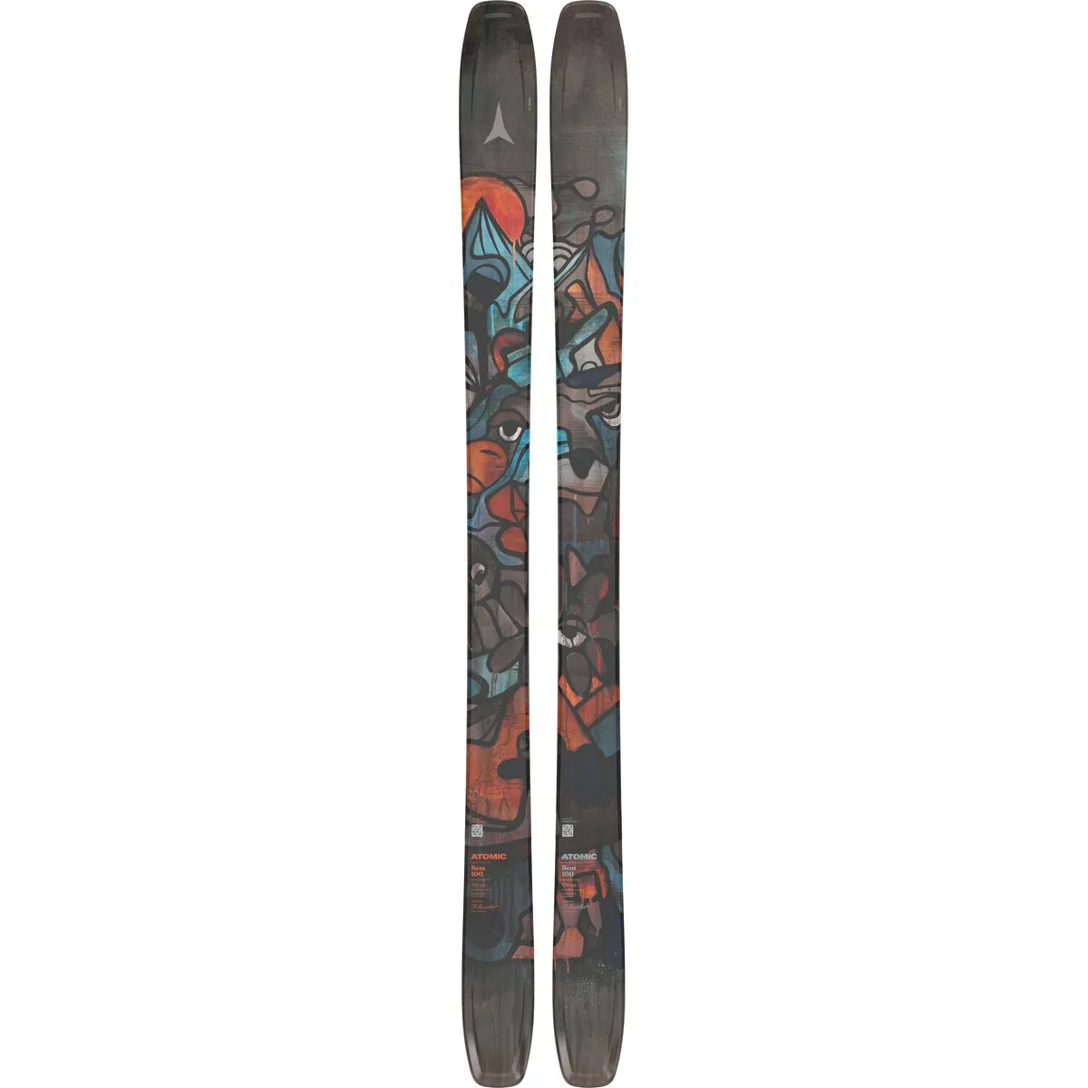 Bent 100 + STR 12 GW Free Style Ski, schwarz 165
