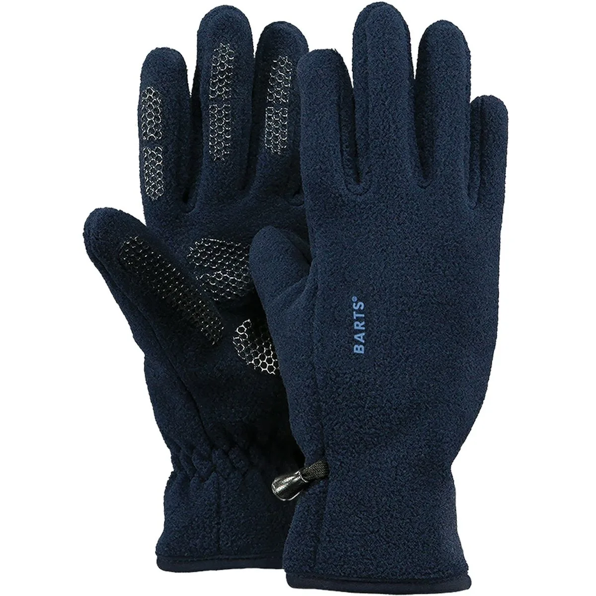 Fleece Kinder Fingerhandschuhe, blau size 5