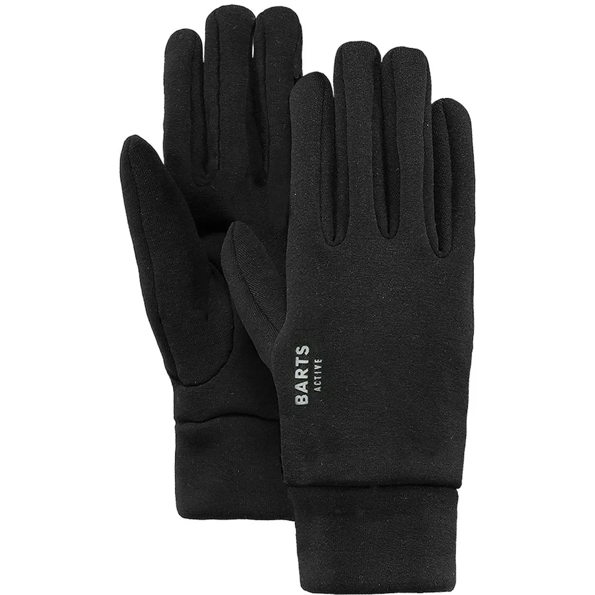Powerstretch Fingerhandschuhe, schwarz S/M
