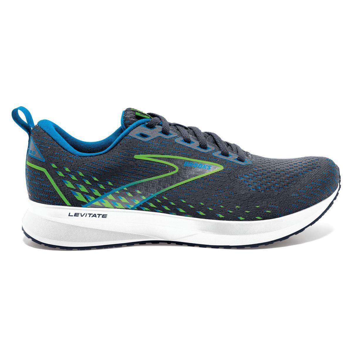 Brooks Levitate 5 Herren Laufschuhe, blau, Größe 46 ½
