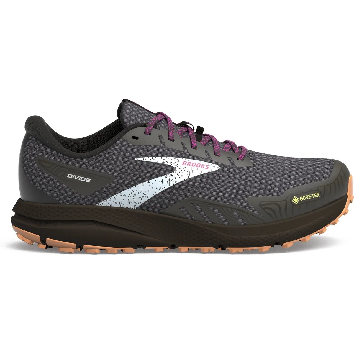 Divide 4 GTX Damen Trailrunningschuhe, schwarz, Größe 40 ½ 40 ½