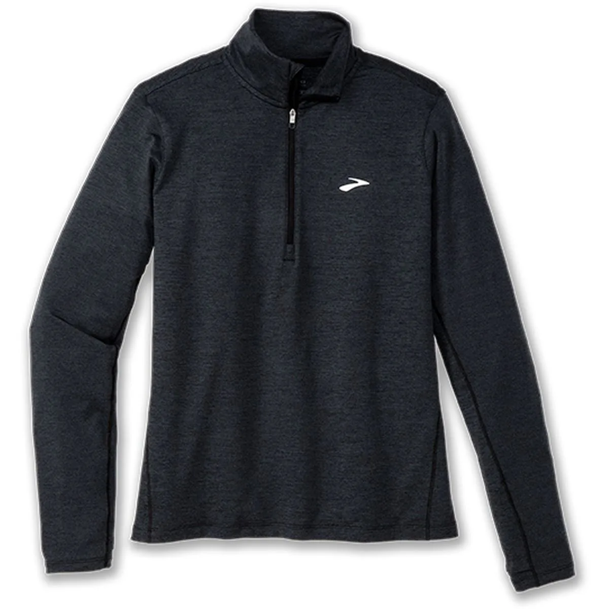 Dash 1/2 Zip 2.0 Damen Longsleeve, schwarz L
