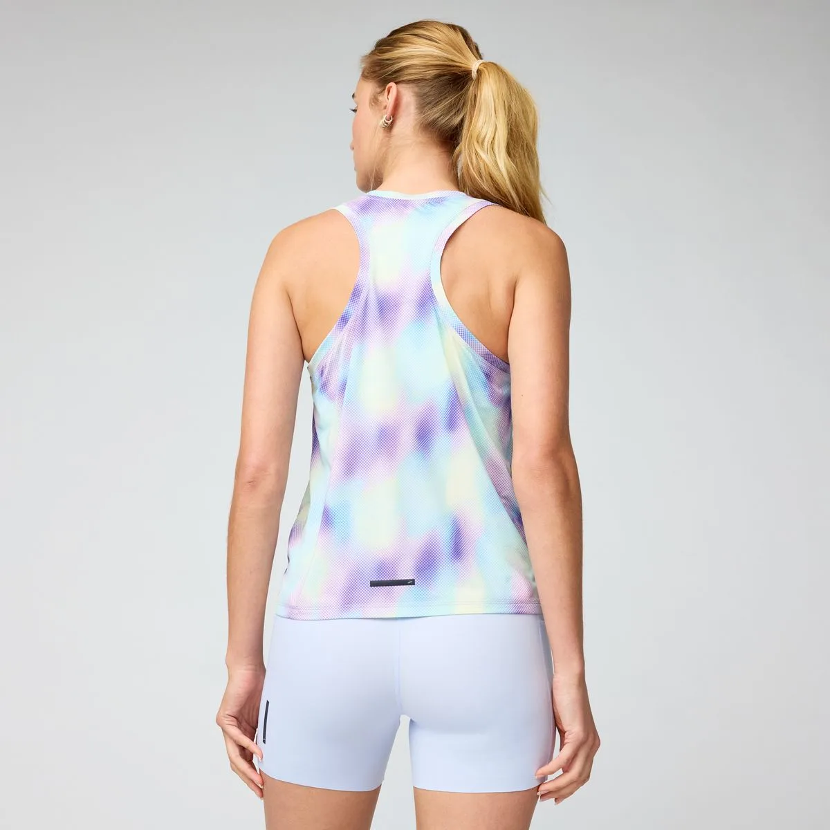 Dash Printed Damen Tanktop, blau L
