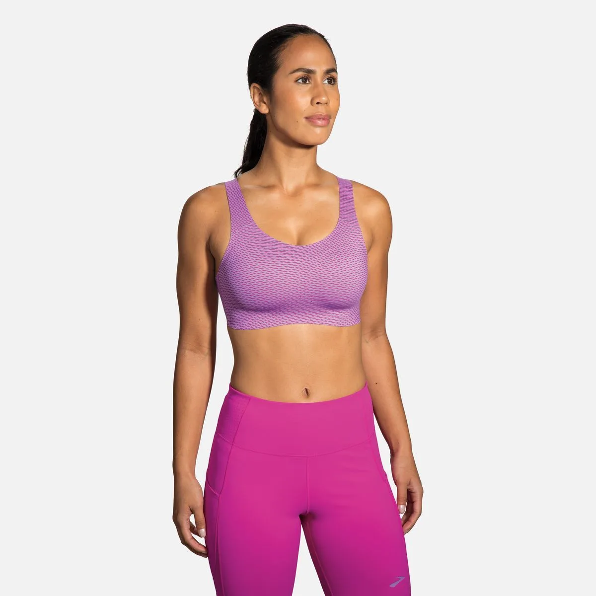 Brooks Dare Scoopback Run Bra Damen Sport-BH, lila