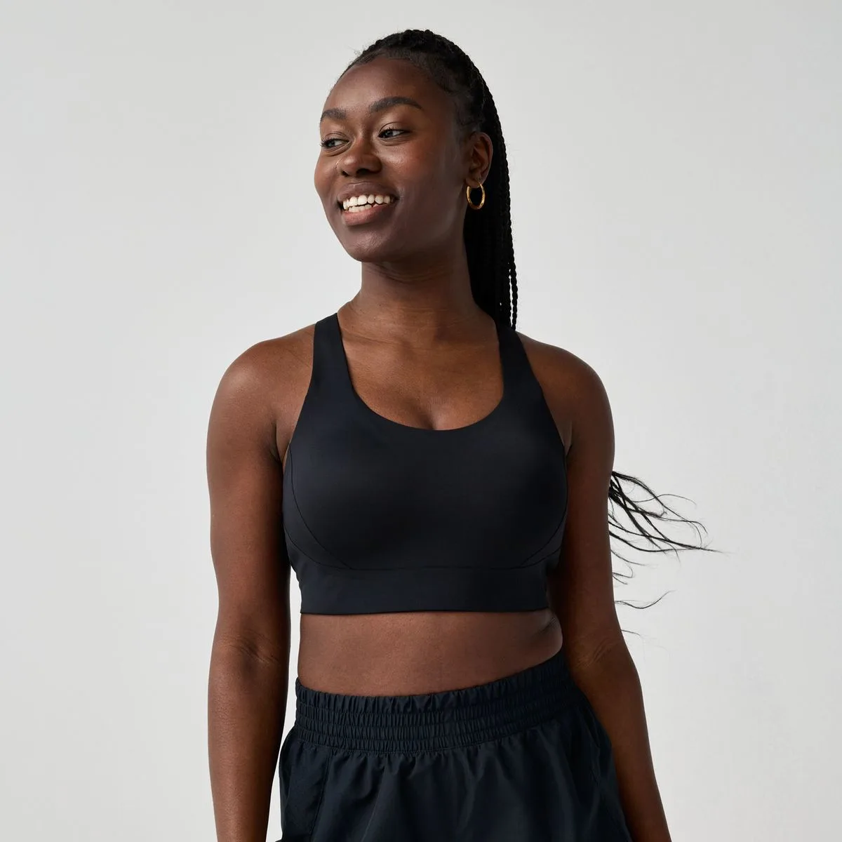 Limitless Racerback Damen Bustier, schwarz 40C