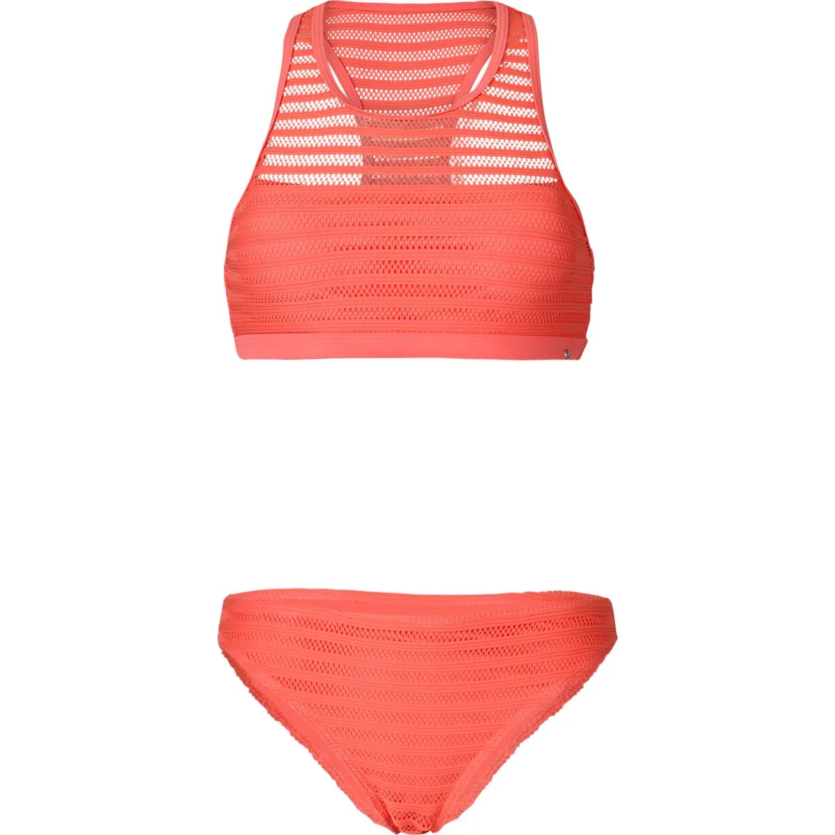Brunotti Elena-Mesh Damen Bikini, rot 8720717026781