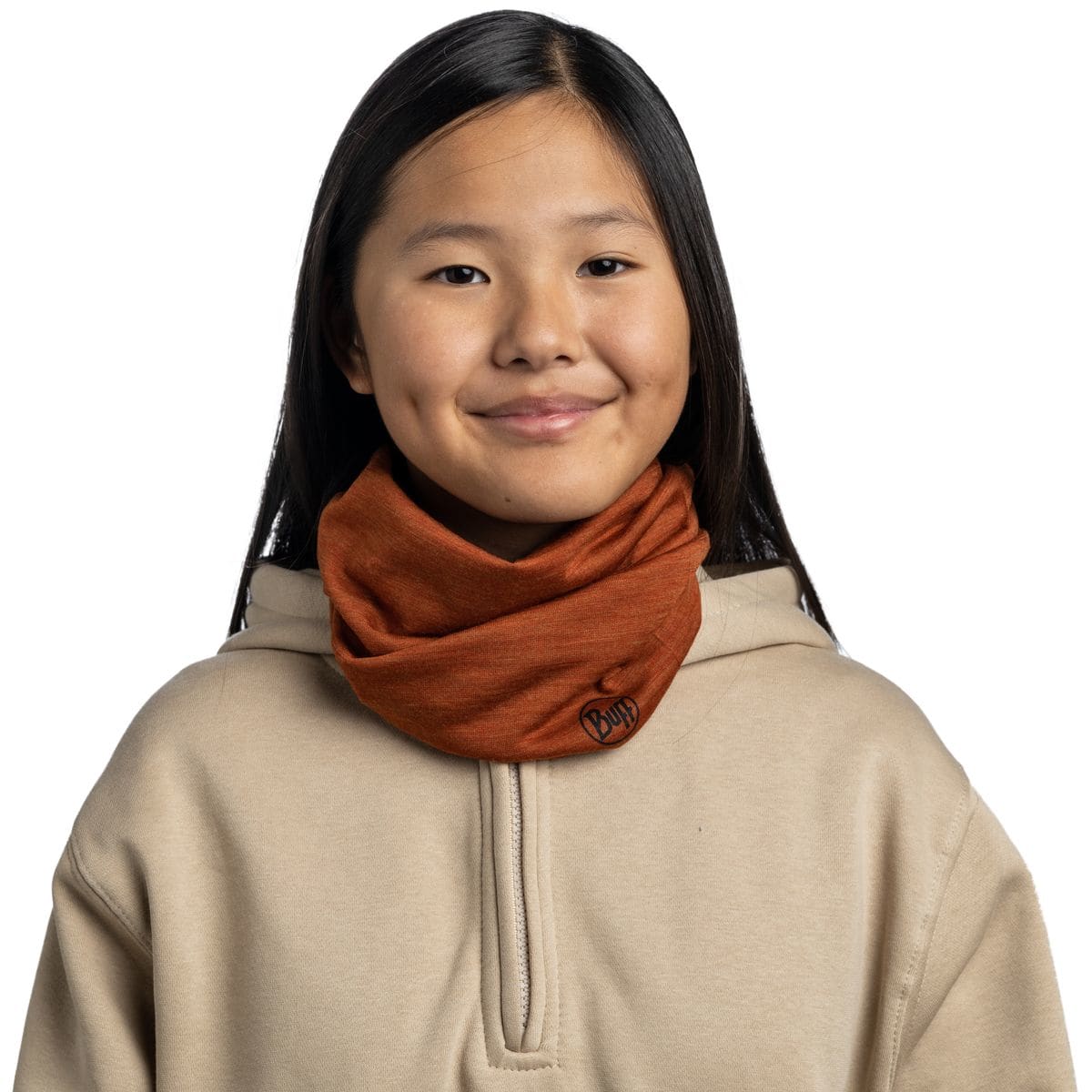 Merino Lightweight Damen Schal, braun
