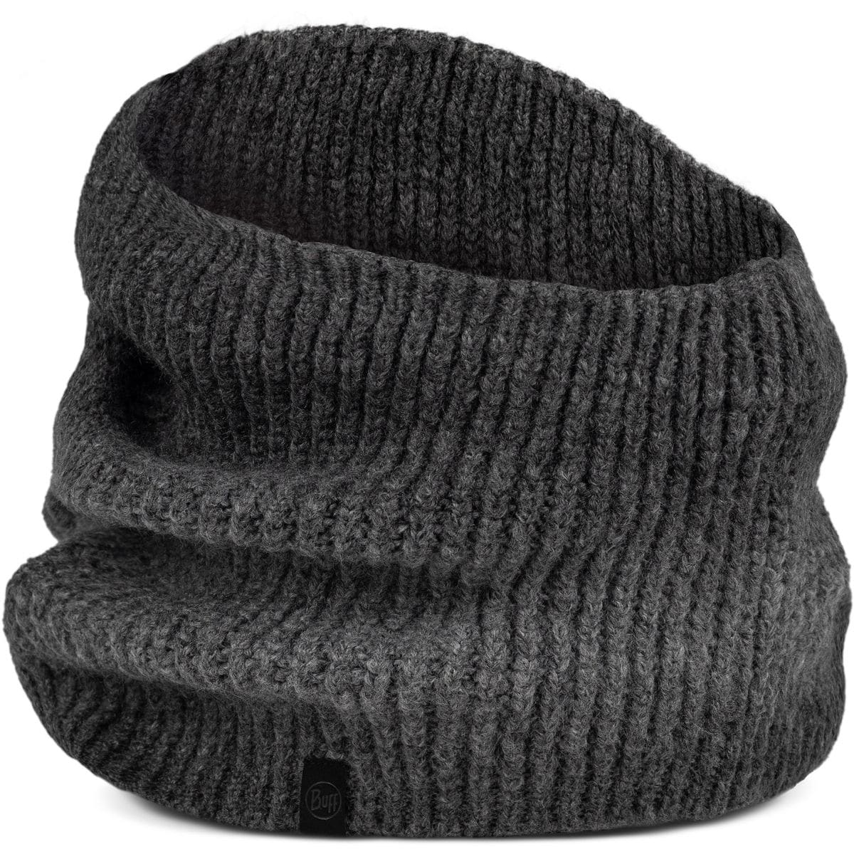 Buff Knitted Schal, grau