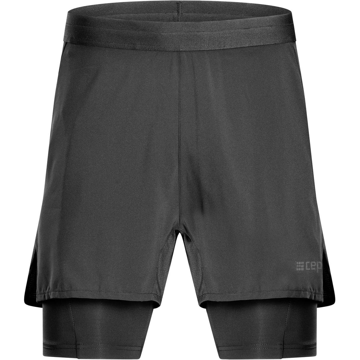 The Run 2in1 Herren Shorts, schwarz XL