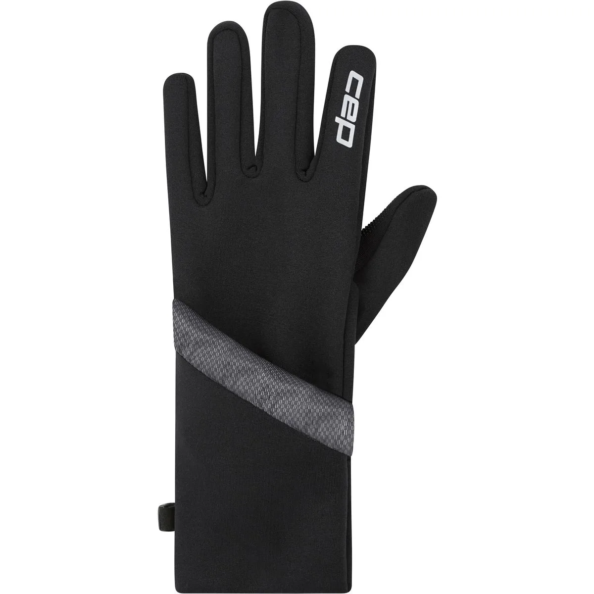 Pro Run Fingerhandschuhe, schwarz S
