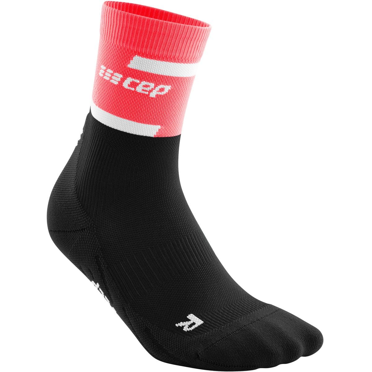 The Run Mid-Cut Damen Socken, pink III